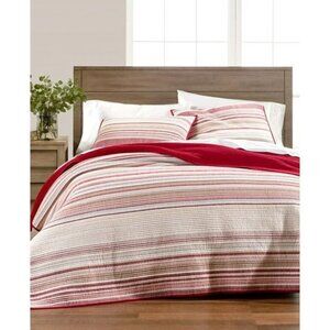Martha Stewart Collection Holiday Yarn-Dye Bedding Quilt, Twin/Twin XL